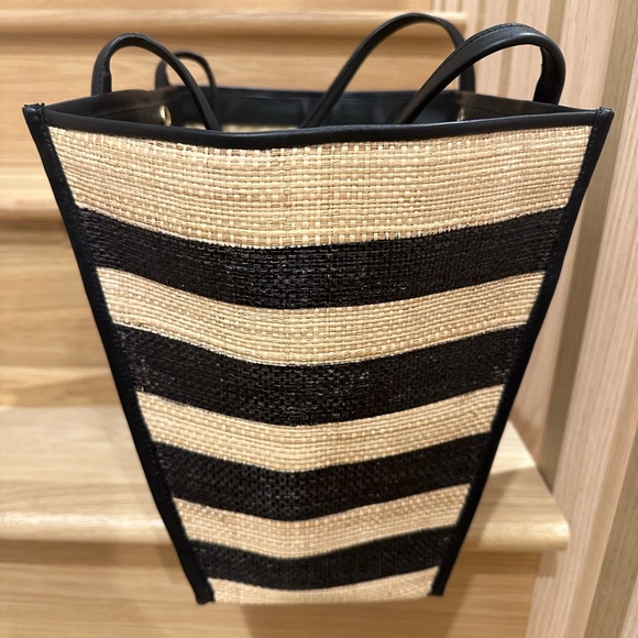Bembien Rosa Tote Raffia Stripe Bag - Picture 3 of 7